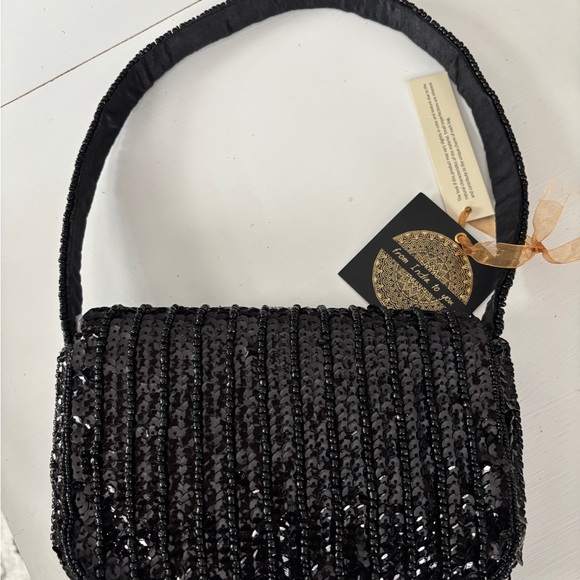 Viral beaded bag TJMaxx NWT New York, party, club ready! Champagne, Cheers - Picture 4 of 5